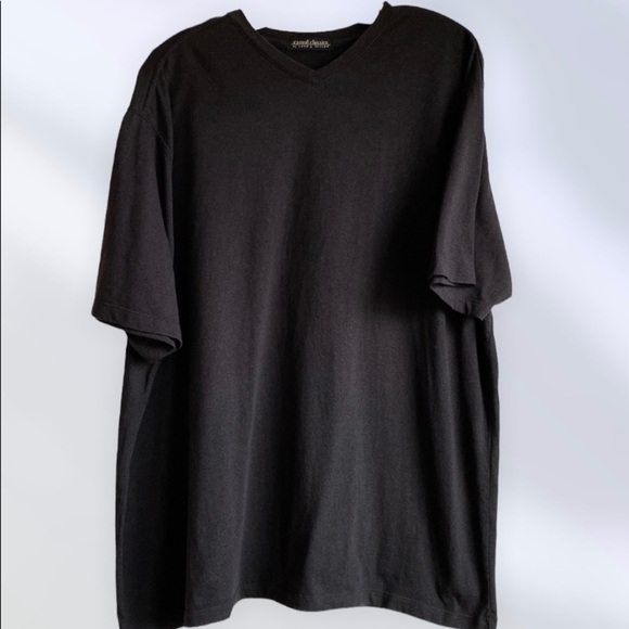 Men tee shirt Lord and Taylor Casual Classics V Neck short sleeve tee. XXL - Picture 5 of 14